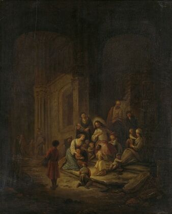 Christ Blessing the little Children