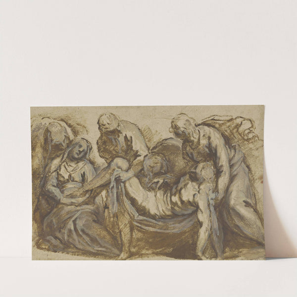 Christ Carried to the Tomb by Jacopo Palma il Giovane