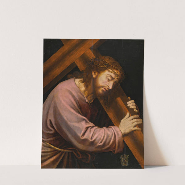 Christ Carrying The Cross by Joan Macip