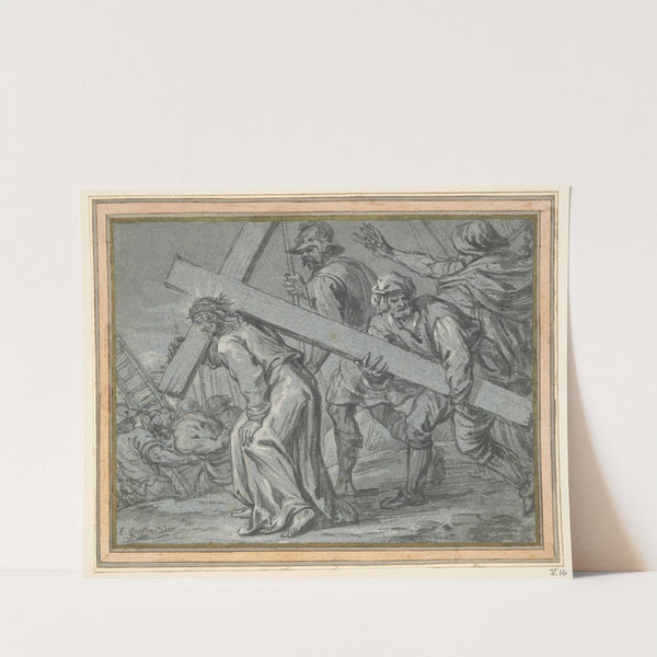 Christ Carrying the Cross (17th century) by Erasmus Quellinus the younger