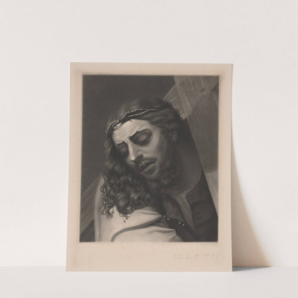 Christ carrying the cross (1895) by Herman Eichen