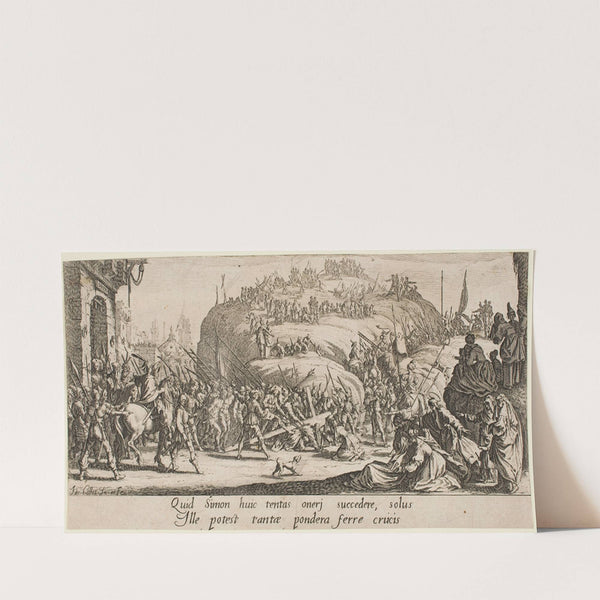 Christ Carrying the Cross (1618) by Jacques Callot