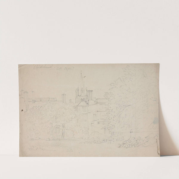 Christ Church College, Oxford by Rev. William Warren Porter