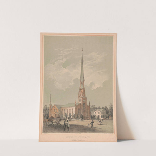 Christ Church, Germantown, Phila. (1857) by James Fuller Queen