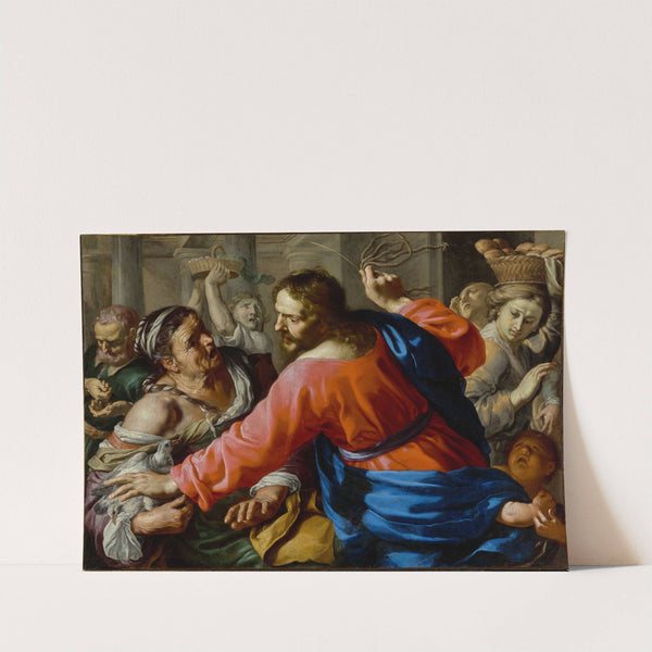 Christ Cleansing the Temple by Bernardino Mei