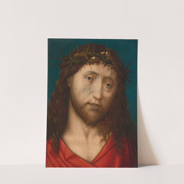 Christ Crowned With Thorns by Follower Of Hugo Van Der Goes