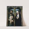 Christ Crowned with Thorns (Ecce Homo), and the Mourning Virgin (ca. 1530–40) by Adriaen Isenbrandt