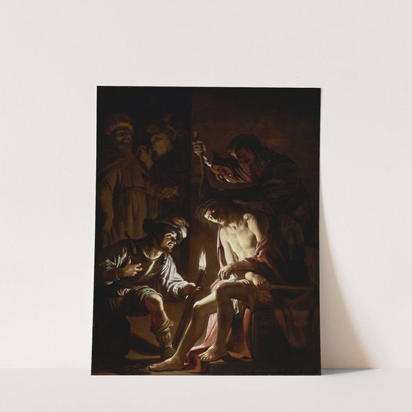 Christ Crowned with Thorns by Gerard van Honthorst