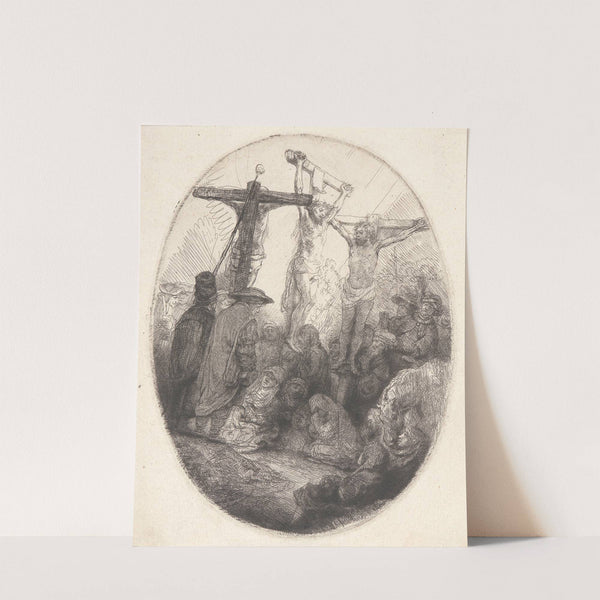 Christ Crucified between the Two Thieves (ca. 1641) by Rembrandt van Rijn