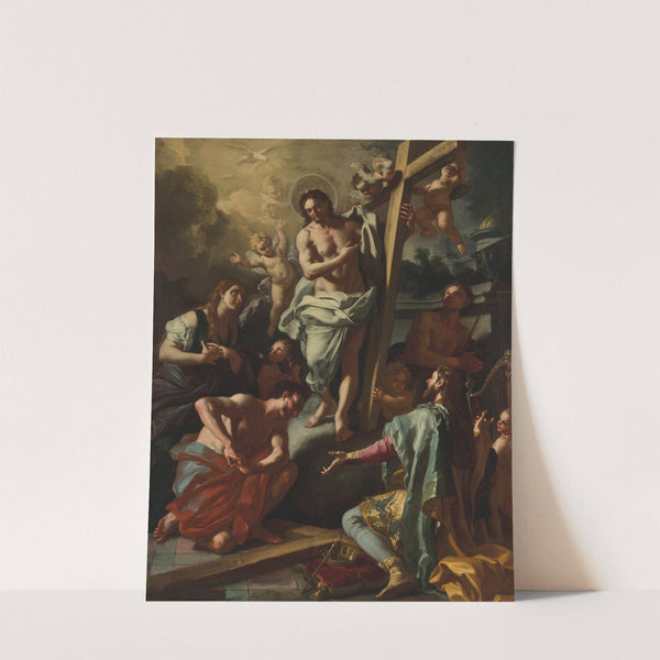 Christ descending into Limbo by Francesco Solimena