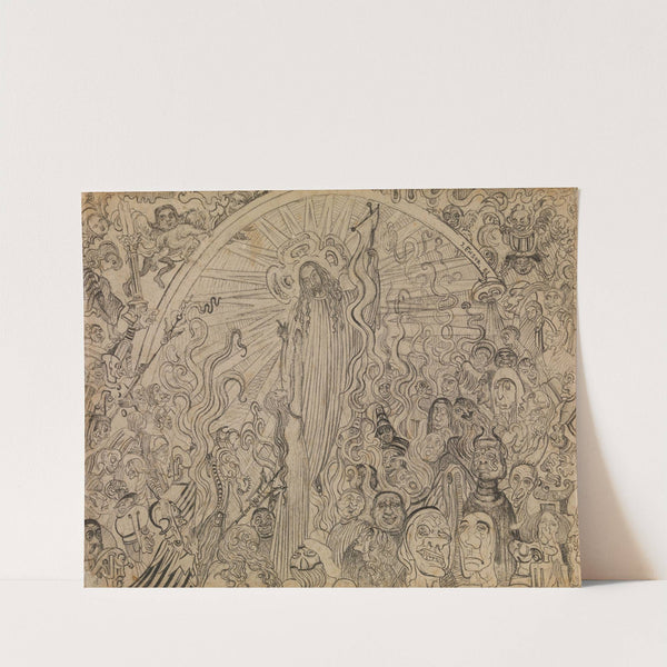 Christ Descending to Hell by James Ensor