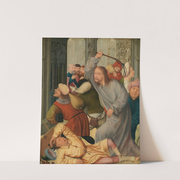 Christ Driving the Money-changers from the Temple by Quentin Massys