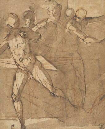 Christ Driving the Money Changers from the Temple
