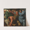 Christ Driving the Money-Changers from the Temple by Flemish School