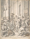 Christ Driving the Money Changers from the Temple