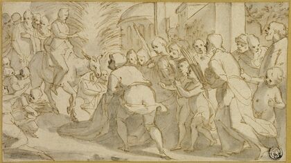 Christ Entering Jerusalem (1595-99)