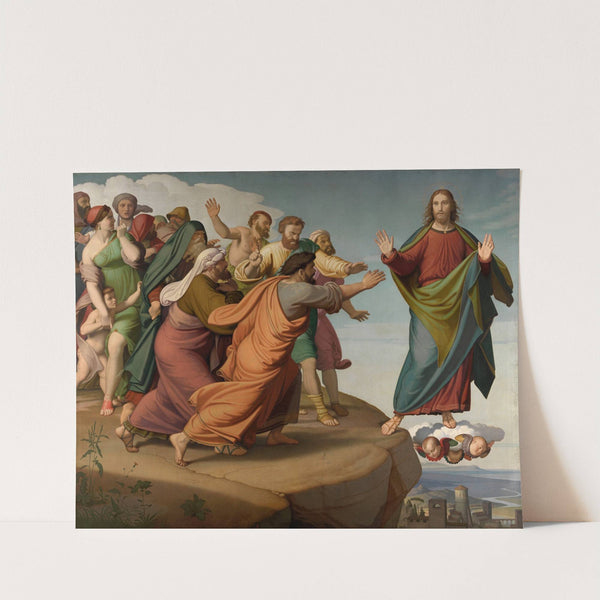 Christ Escapes the Pharisees by Johann Friedrich Overbeck