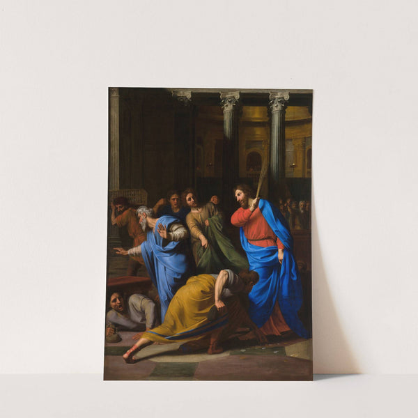 Christ Expelling the Money-Changers from the Temple by Nicolas Colombel