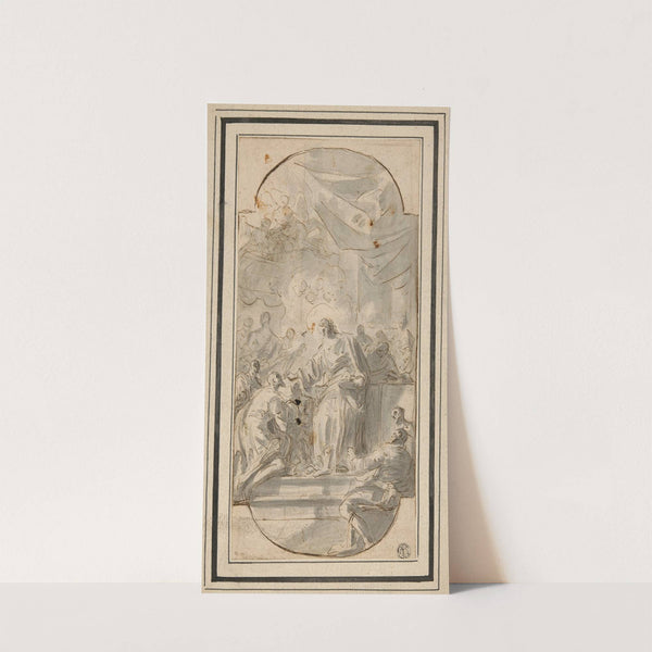 Christ Giving Communion (The Institution of the Eucharist) by Domenico Mondo