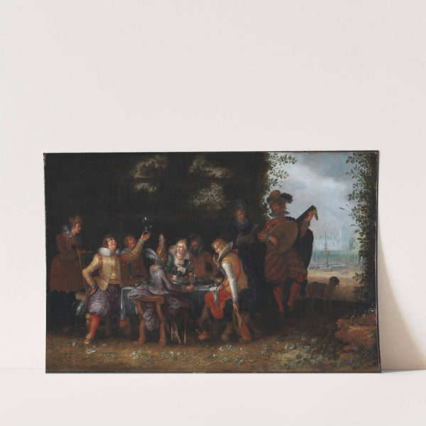 Christ Healing at the Pool of Bethesda (1637) by Dirck Van Delen