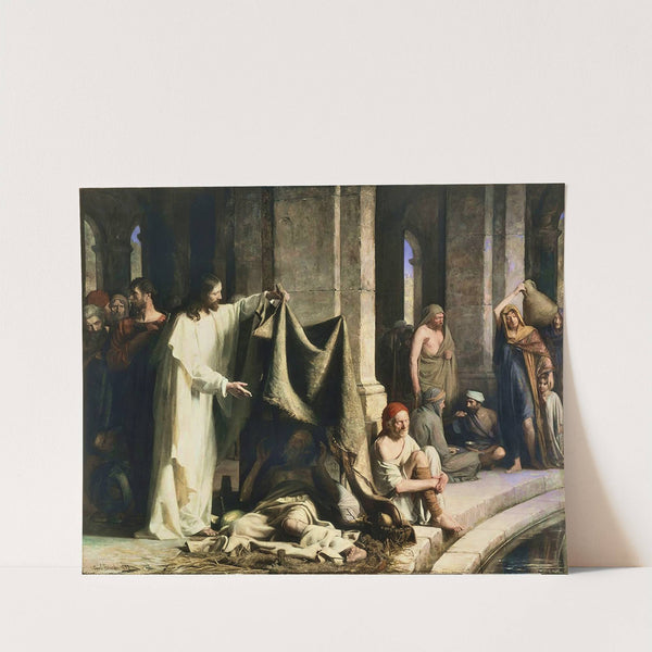 Christ Healing at the Pool of Bethesda by Carl Bloch