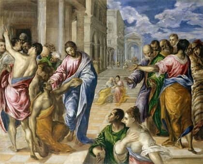 Christ Healing the Blind