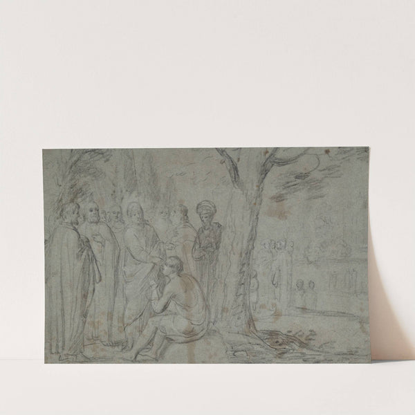 Christ Healing the Blind Man by Pieter Fransz. de Grebber