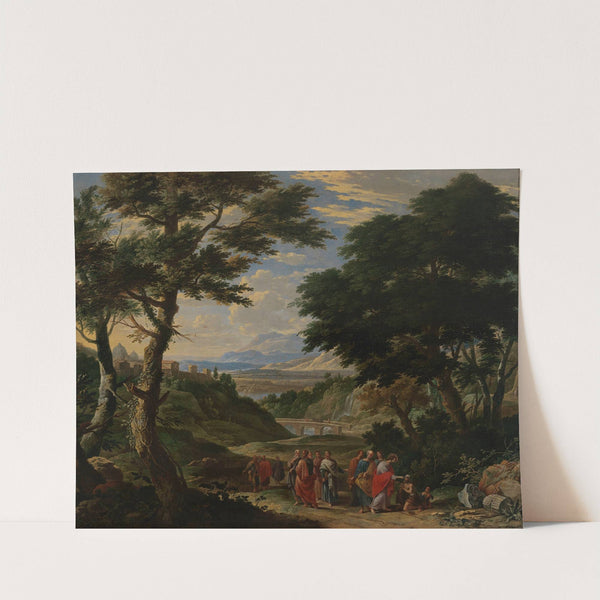 Christ Healing the Blind Man at Jericho by Gaspar de Witte