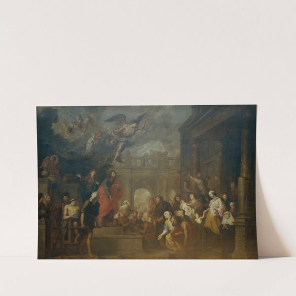 Christ Healing the Sick People Lying near the Pool of Bethesda by Theodoor Boeyermans