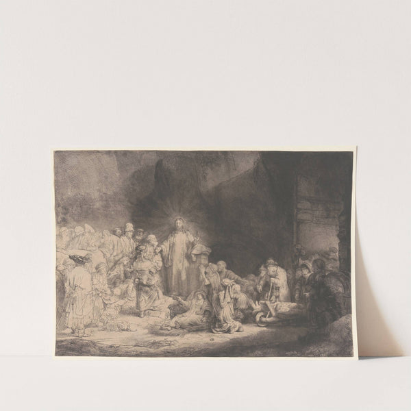 Christ Healing the Sick (ca. 1649) by Rembrandt van Rijn