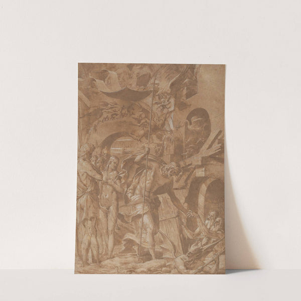 Christ in Limbo by Luca Penni