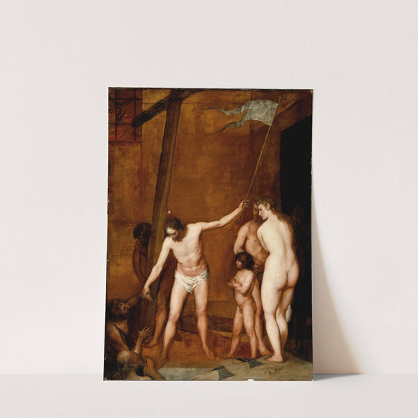 Christ in Limbo (circa 1655) by Alonso Cano