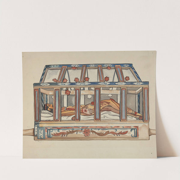 Christ in Sepulchre by E. Boyd