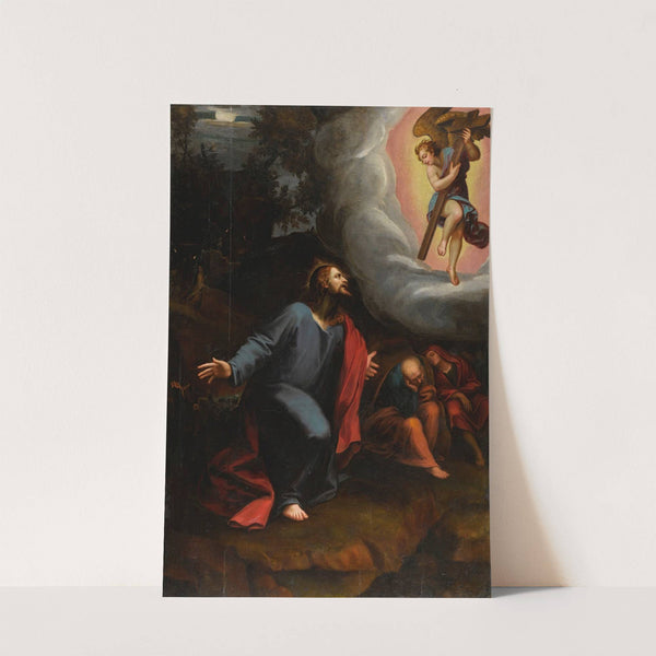 Christ In The Garden Of Gethsemane by Juan Sariñena