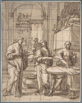 Christ in the House of Martha and Mary