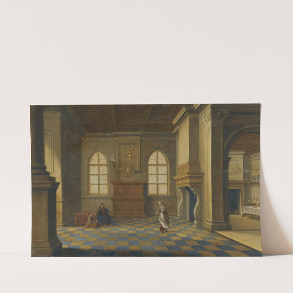 Christ In The House Of Mary And Martha by Bartholomeus van Bassen