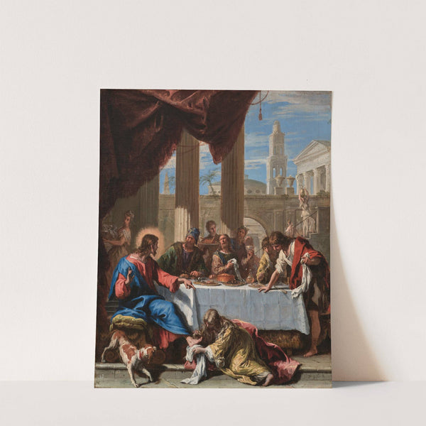Christ in the House of Simon the Pharisee (1713) by Sebastiano Ricci