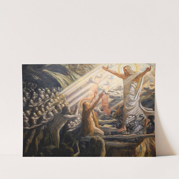 Christ in the Realm of the Dead by Joakim Skovgaard