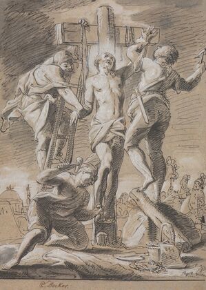 Christ Nailed on the Cross