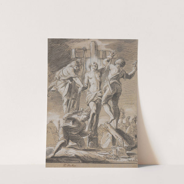 Christ Nailed on the Cross by Paul Decker the Younger