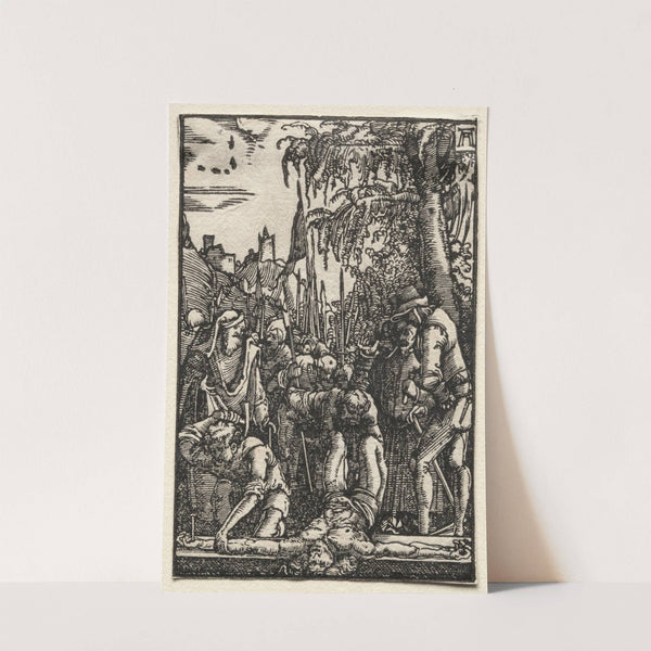 Christ Nailed to the Cross (c. 1515) by Albrecht Altdorfer