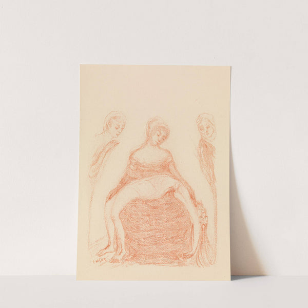 Christ on his Mothers Knees by James Ensor