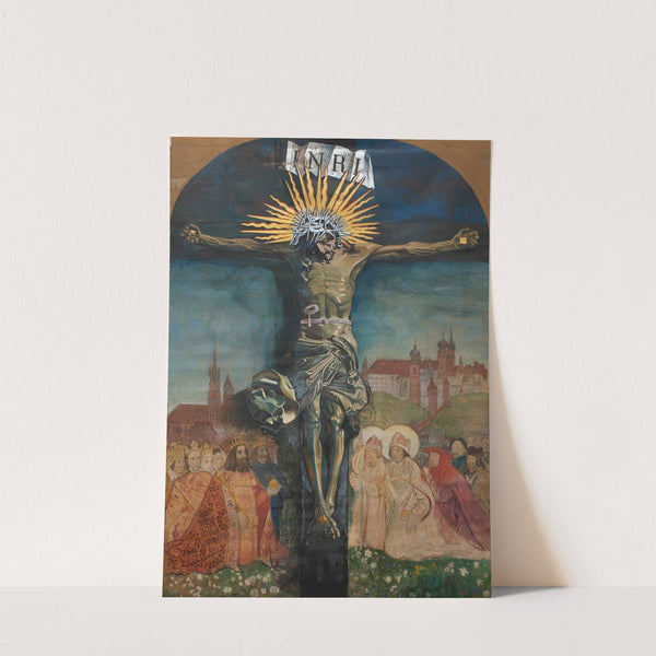 Christ on the cross by Leon Wyczółkowski