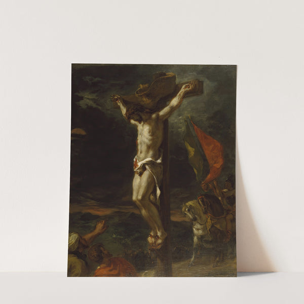 Christ on the cross (1846) by Eugène Delacroix