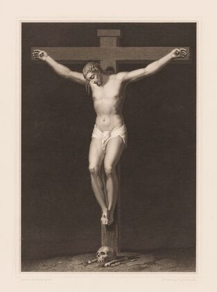 Christ on the cross (1851)