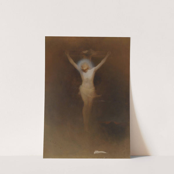 Christ On The Cross by Karl Wilhelm Diefenbach