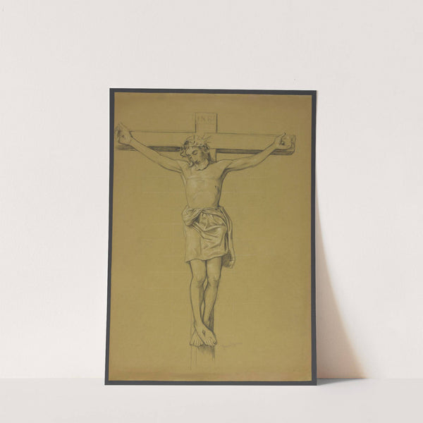 Christ on the Cross (1907) by Hans Thoma