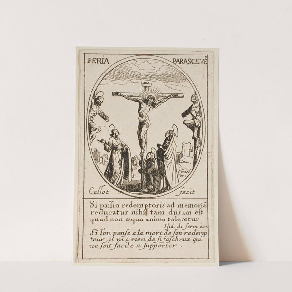 Christ on the Cross (1632) by Jacques Callot