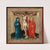 Christ on the Cross with the Virgin Mary and John by Anonymous