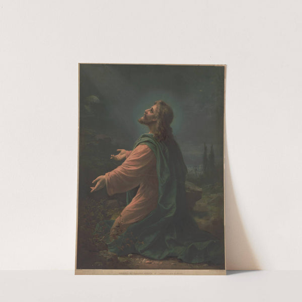 Christ on the Mount of Olives by Hans Zatzka